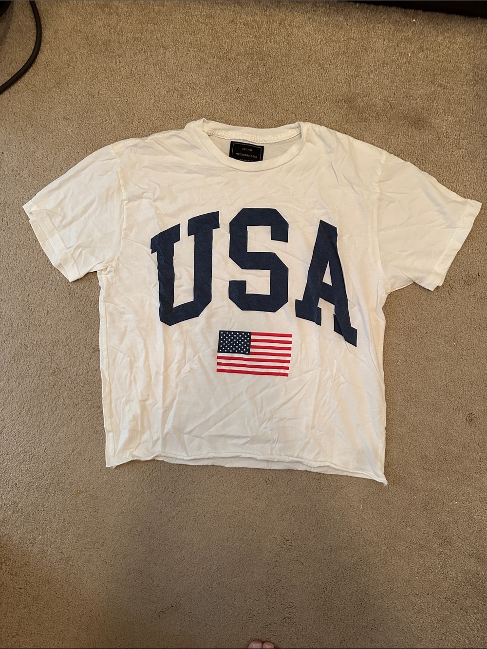 Retro Brand USA tee XS